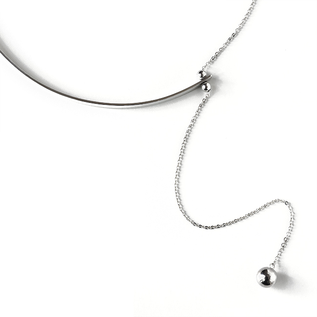 ball choker necklace